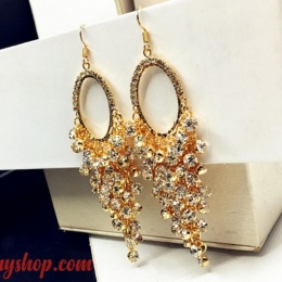 Bông Tai Dài Dự Tiệc