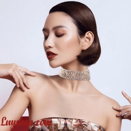Vòng Cổ Choker Đính Đá