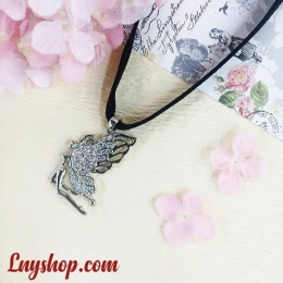 Vòng Cổ Choker Mặt Bướm